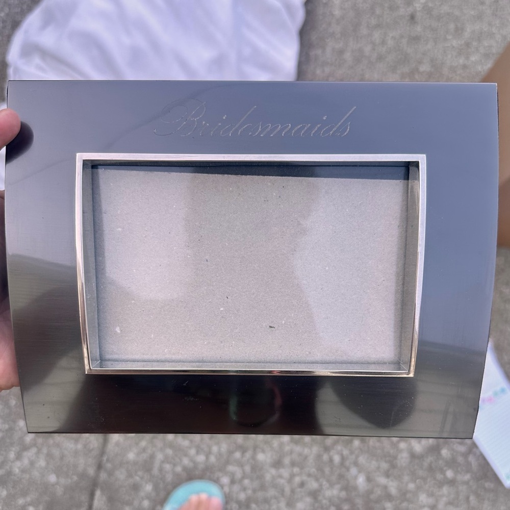 Things Remembered Bridesmaids Engraved 4x6 Picture Frame Small Marks (Pictured)
